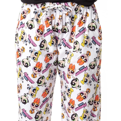 The Powerpuff Girls Womens' TV Series Show Characters Sleep Pajama Pants White 4 The Powerpuff Girls Womens' TV Series Show Characters Sleep Pajama Pants White - Image 2