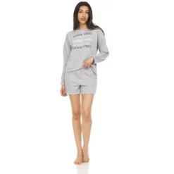 Bearpaw Women's Sleepwear, Long Sleeve Pullover And Shorts Set, 2-Piece Pajama Sets For Women 12 Bearpaw Women's Sleepwear, Long Sleeve Pullover And Shorts Set, 2-Piece Pajama Sets For Women -Women Sale Shop GUEST d3c119bc 6493 4bca ae19 a429950b4e6f