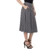 24seven Comfort Apparel Womens Black Diamond Print A Line Midi Skirt With Pockets 1 24seven Comfort Apparel Womens Black Diamond Print A Line Midi Skirt With Pockets -Women Sale Shop GUEST d5fd071c c466 4dda ab8a 6db049e8c714