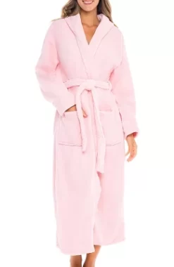 Women's Classic Winter Robe, Hooded Cozy Plush Fleece Bathrobe -Women Sale Shop GUEST d7cda95e bdef 4ed5 ac26 2ef8bdcd1ae8