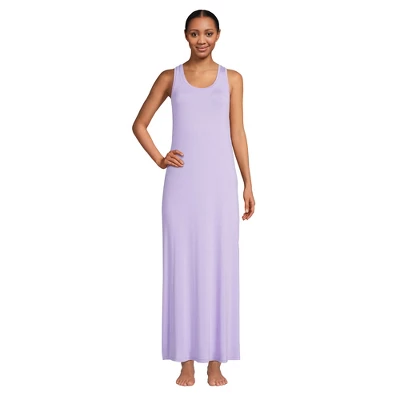 Lands' End Women's Sleeveless Cooling Long Nightgown 7 Lands' End Women's Sleeveless Cooling Long Nightgown - Image 5