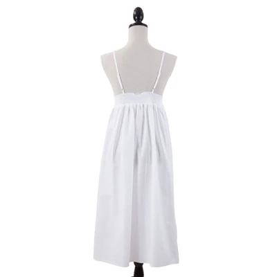 Saro Lifestyle Nightgown With Embroidered Design 3 Saro Lifestyle Nightgown With Embroidered Design