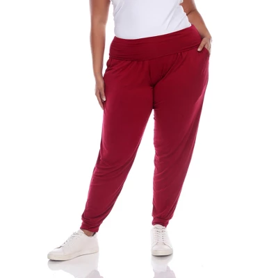 Women's Plus Size Harem Pants - White Mark 7 Women's Plus Size Harem Pants - White Mark - Image 5