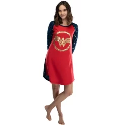 Wonder Woman Circle Logo Raglan Night Gown 13 Wonder Woman Circle Logo Raglan Night Gown -Women Sale Shop GUEST de20481d 697d 4134 9a66 91540034b9ff