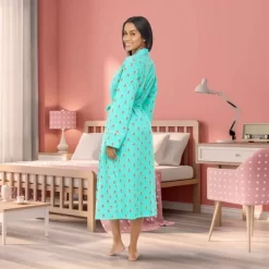 Womens Soft Cotton Knit Jersey Lounge Robe With Pockets, Long Bathrobe -Women Sale Shop GUEST df614f89 903e 4d8b 9b92 53a5b49a5f7c