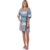 Disney Womens' Lilo & Stitch Team Stitch Nightgown Pajama Shirt Dress Grey -Women Sale Shop GUEST df767ef4 54d9 4092 8730 5685b5e3545d