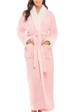 Women's Warm Winter Robe, Plush Fleece Full Length Long Bathrobe 15 Women's Warm Winter Robe, Plush Fleece Full Length Long Bathrobe -Women Sale Shop GUEST e79abc90 7a6b 4f26 9b7d ff8e91426801