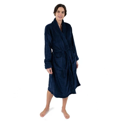 Leveret Womens Fleece Robe 7 Leveret Womens Fleece Robe - Image 5