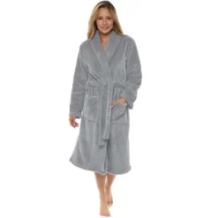 Women's Classic Soft Jacquard Bathrobe, Plush Robe -Women Sale Shop GUEST e914c243 3747 46a5 8d83 06dee377d5e2