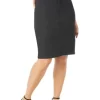 Jessica London Women’s Plus Size Tummy Control Denim Skirt