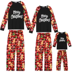 Cheibear Christmas Sleepwear Long Sleeve Tee With Pants Lounge Family Pajama Sets 9 Cheibear Christmas Sleepwear Long Sleeve Tee With Pants Lounge Family Pajama Sets -Women Sale Shop GUEST ea648280 c7b0 442a 81f2 a297afba51f5