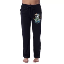 Harry Potter Womens' Hogwarts Drawing Wizarding World Sleep Pajama Pants Black -Women Sale Shop GUEST eb6d7c50 8bd8 41f8 a59c 77a3bf137042