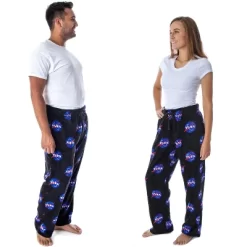 NASA Women's Meatball Logo Allover Print Ultra-Soft Fleece Pajama Pants Black 10 NASA Women's Meatball Logo Allover Print Ultra-Soft Fleece Pajama Pants Black -Women Sale Shop GUEST ef3ee982 e317 42b1 bbfd 9f83d388bf3c