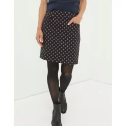 FatFace Womens Black Jennie Floral Geo Jersey Skirt 7 FatFace Womens Black Jennie Floral Geo Jersey Skirt -Women Sale Shop GUEST f0921dd9 4a30 48e2 9035 3c24b2a66901