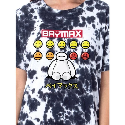 Disney Womens' Big Hero 6 Movie Film Nightgown Sleep Pajama Shirt Multicolored 3 Disney Womens' Big Hero 6 Movie Film Nightgown Sleep Pajama Shirt Multicolored