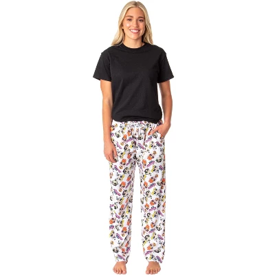 The Powerpuff Girls Womens' TV Series Show Characters Sleep Pajama Pants White 3 The Powerpuff Girls Womens' TV Series Show Characters Sleep Pajama Pants White
