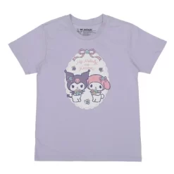 SANRIO Kuromi & My Melody Women's Lavender Sleepwear Set