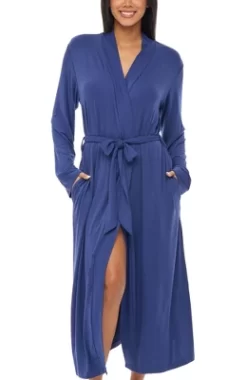 Women's Classic Soft Knit Long Lounge Robe With Pockets -Women Sale Shop GUEST f6eb3651 bd18 4468 9122 a2b47dd8e307