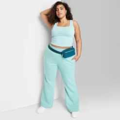 Women's High-Rise Wide Leg French Terry Sweatpants - Wild Fable™ -Women Sale Shop GUEST f7871b1a 5c5d 49ec 9cae 5eace60b9045