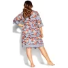 Women's Plus Size Vivid Meadow Robe - Mauve | CITY CHIC -Women Sale Shop GUEST f81cd4d0 45d0 45b1 9be0 56bfc7698160