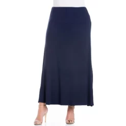 24seven Comfort Apparel Women's Elastic Waist Maxi Skirt 19 24seven Comfort Apparel Women's Elastic Waist Maxi Skirt -Women Sale Shop GUEST fcae9d68 ca8b 4d21 9f8a 92c8bc512fab