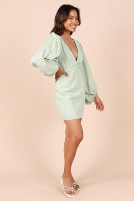 Petal And Pup Womens Emilina Long Sleeve Mini Dress 6 Petal And Pup Womens Emilina Long Sleeve Mini Dress - Image 4