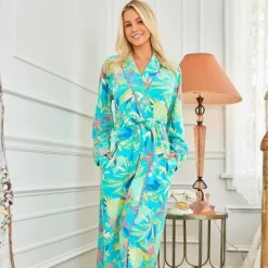 Womens Soft Cotton Knit Jersey Lounge Robe With Pockets, Long Bathrobe -Women Sale Shop GUEST ff43a456 94a7 48bf b26d f6bf6c01103a