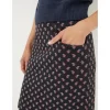 FatFace Womens Black Jennie Floral Geo Jersey Skirt -Women Sale Shop GUEST ff770306 32d7 49ba 8242 cedb8d321a82